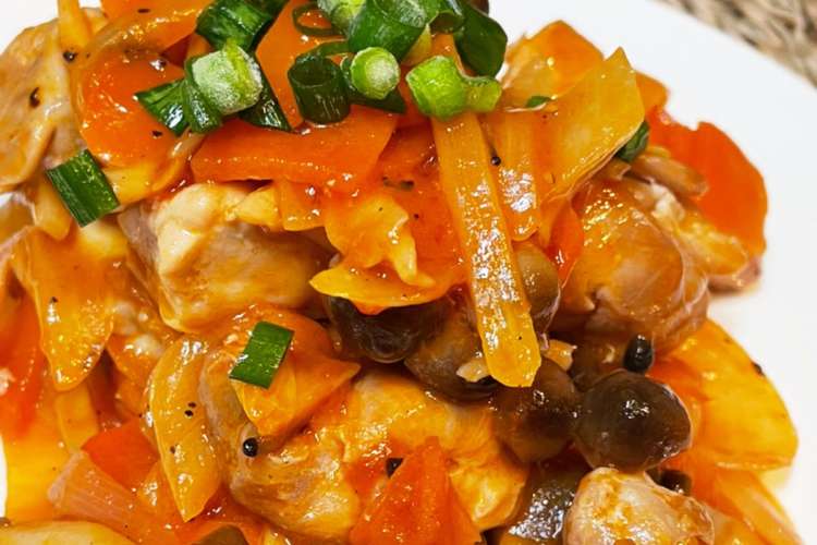 鶏モモのケチャップ炒め レシピ 作り方 By もぐまめ クックパッド 簡単おいしいみんなのレシピが359万品