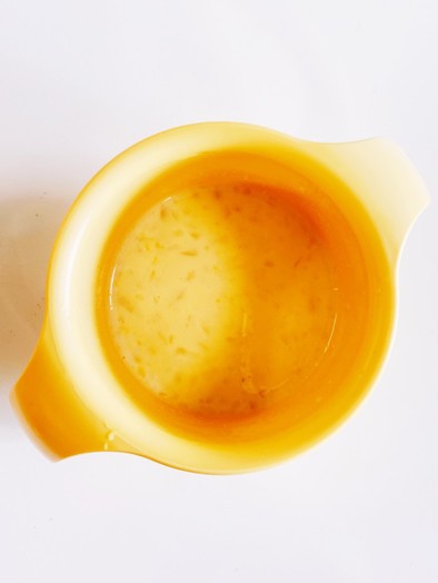 離乳食中期～ コーンスープの写真