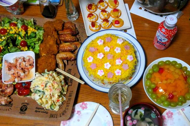 ひな祭り簡単すぎる可愛いちらし寿司ケーキ レシピ 作り方 By いおりマム クックパッド 簡単おいしいみんなのレシピが361万品