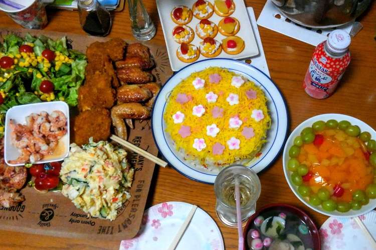 ひな祭り簡単すぎる可愛いちらし寿司ケーキ レシピ 作り方 By いおりマム クックパッド 簡単おいしいみんなのレシピが349万品