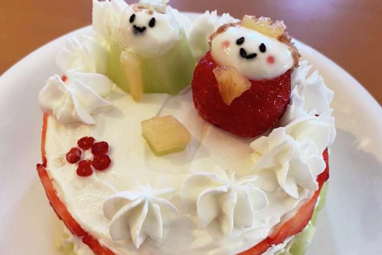 ひな祭りケーキ 離乳食 １歳 レシピ 作り方 By みゅぁ クックパッド 簡単おいしいみんなのレシピが374万品