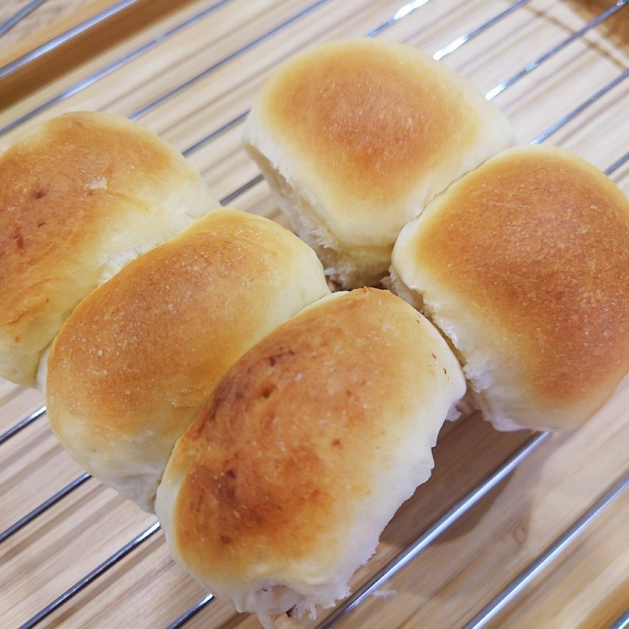 朝焼くだけ！冷蔵発酵の簡単パン！！の画像