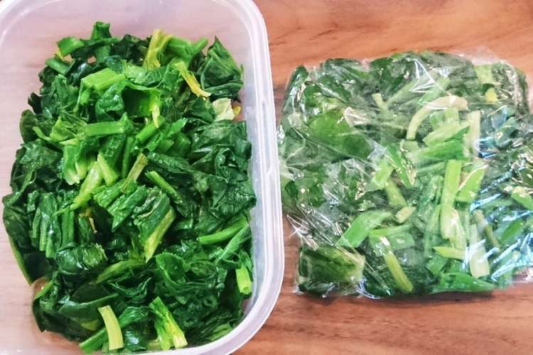 自由自在ほうれん草のお浸し 無限ポパイ レシピ 作り方 By ペル太郎 クックパッド 簡単おいしいみんなのレシピが366万品