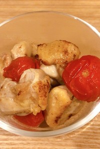鶏肉トマト焼き