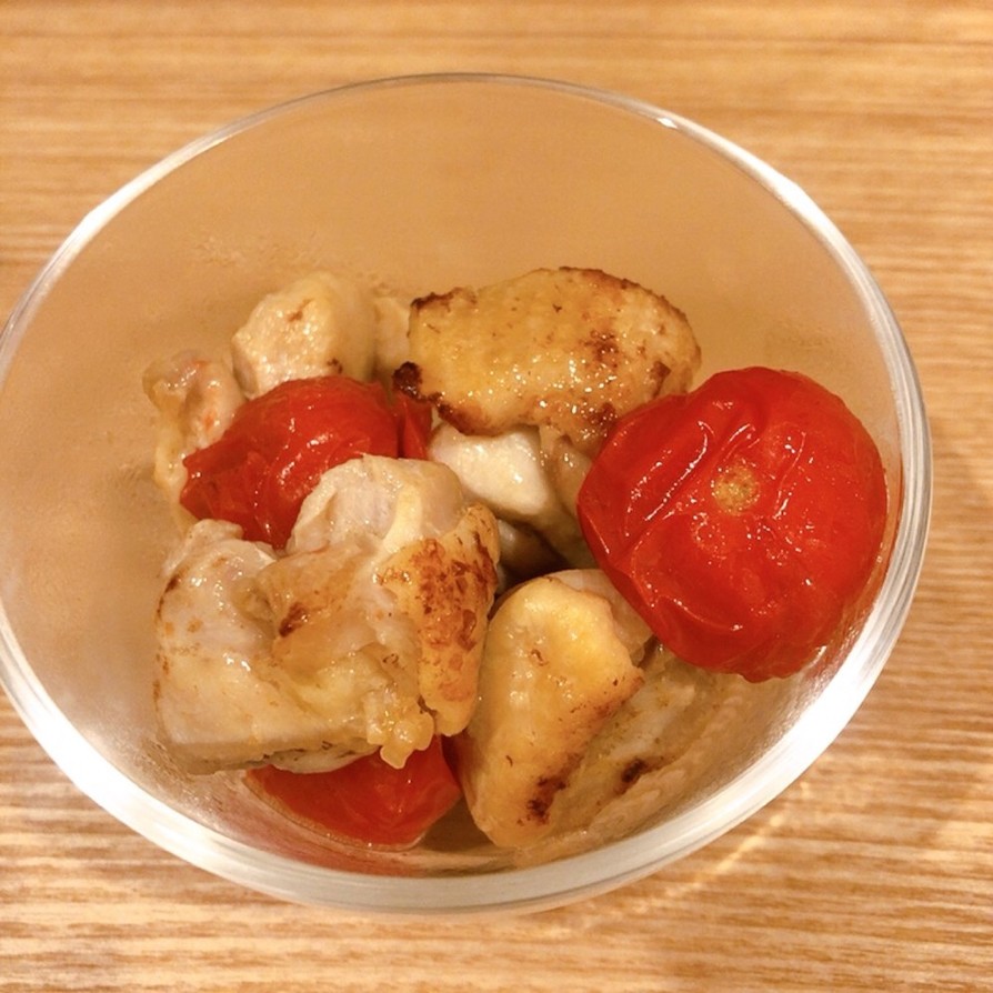 鶏肉トマト焼きの画像