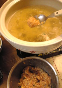 鍋の定番✿やわらか鶏団子