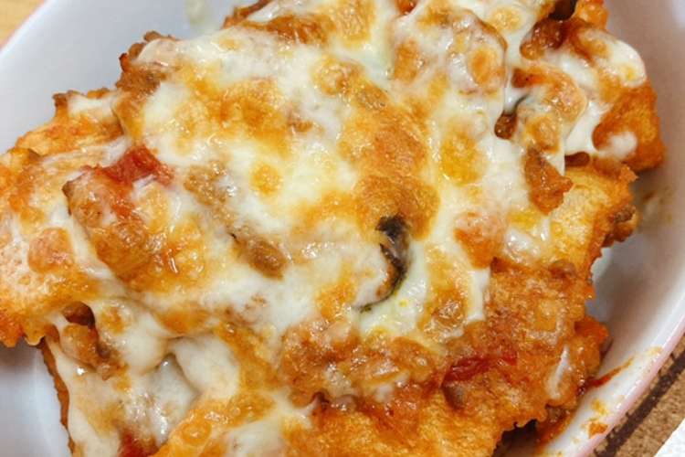 パンで トマトミートグラタン レシピ 作り方 By ちゃむさ クックパッド 簡単おいしいみんなのレシピが359万品