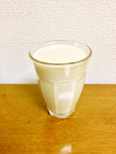 自家製オートミルクの写真