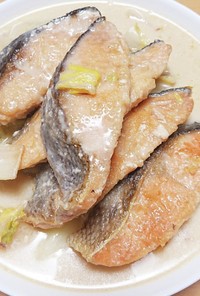 鮭と白菜のクリーム煮