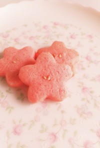 食紅で簡単♡桜クッキー