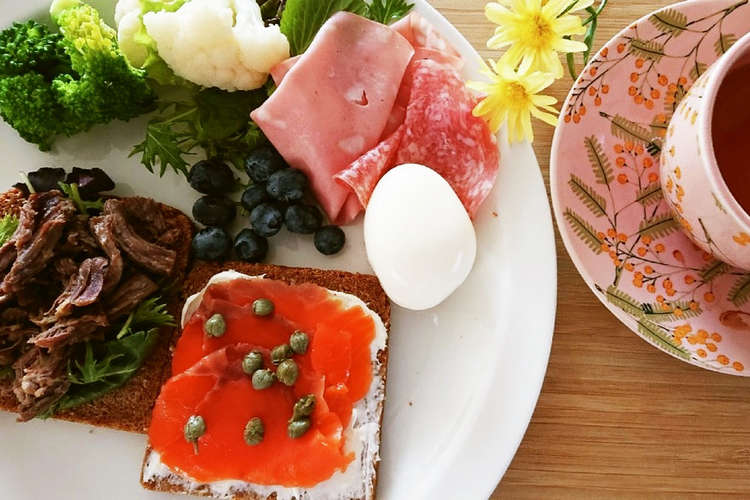 ドイツパンのオープンサンドイッチブランチ レシピ 作り方 By Remies クックパッド 簡単おいしいみんなのレシピが354万品