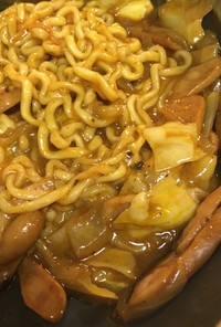 欧風カレーヌードルふう☆プルダック麺