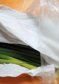 半紙を使った・野菜や果物の保存方法