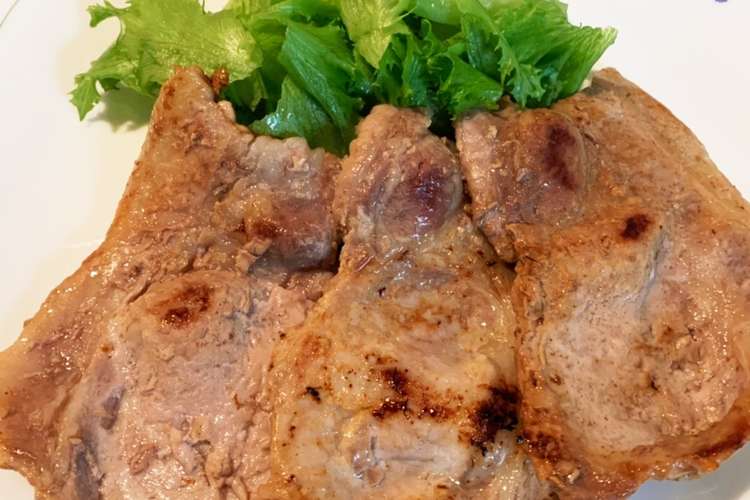 簡単 塗って焼くだけ 豚ロース塩麹焼き レシピ 作り方 By トム三平 クックパッド 簡単おいしいみんなのレシピが360万品