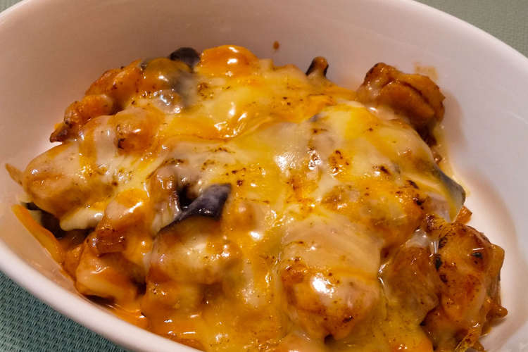 とろとろチーズ なすと鶏肉のチーズ焼き レシピ 作り方 By サラリーマンきっちん クックパッド 簡単おいしいみんなのレシピが360万品