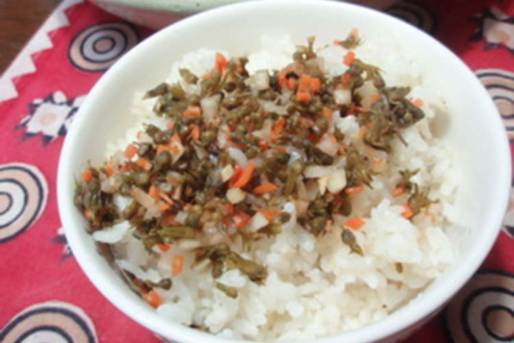 紫蘇の実と野菜のつけもの レシピ 作り方 By いくち クックパッド