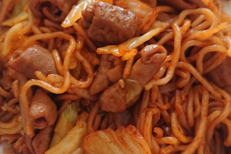 市販で簡単 ホルモン焼きそば レシピ 作り方 By 御飯屋miki クックパッド 簡単おいしいみんなのレシピが352万品