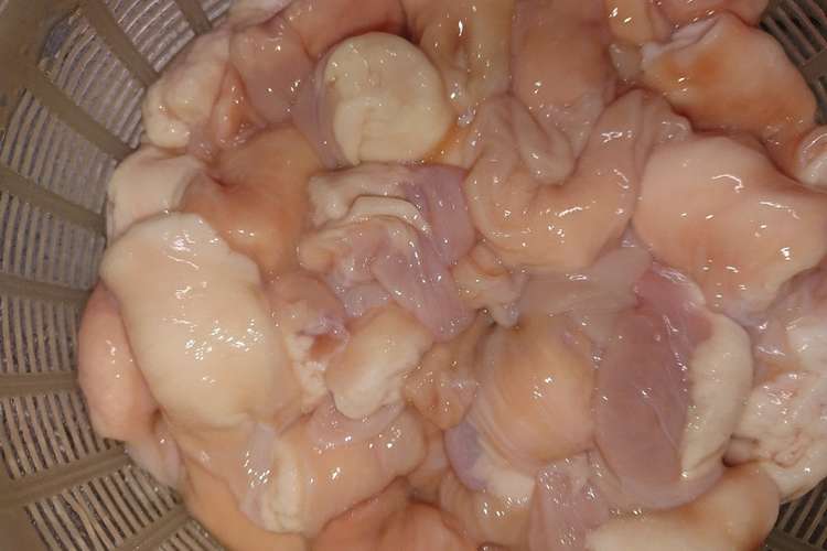 外国産 冷凍マルチョウ下処理しましょ レシピ 作り方 By にわとりのびぼうろく クックパッド 簡単おいしいみんなのレシピが358万品