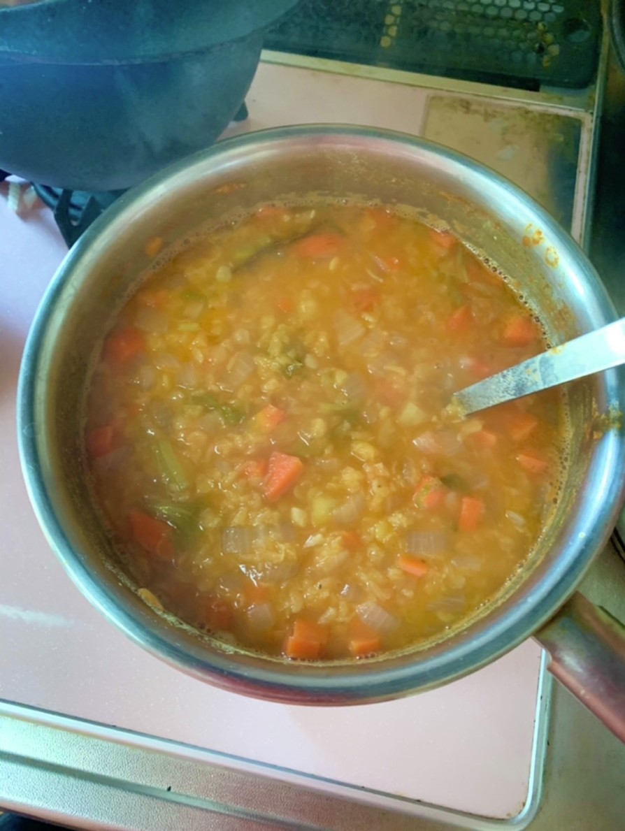 レンティル野菜スープの画像