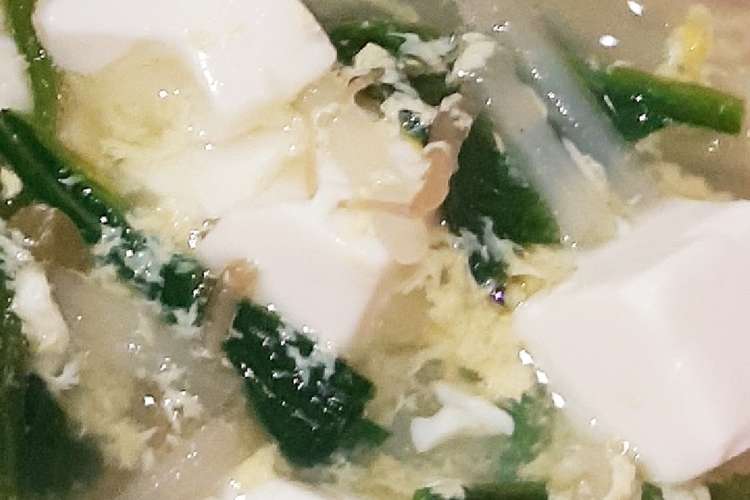 もやしとほうれん草の中華スープ レシピ 作り方 By フラワーりんぐ クックパッド 簡単おいしいみんなのレシピが377万品