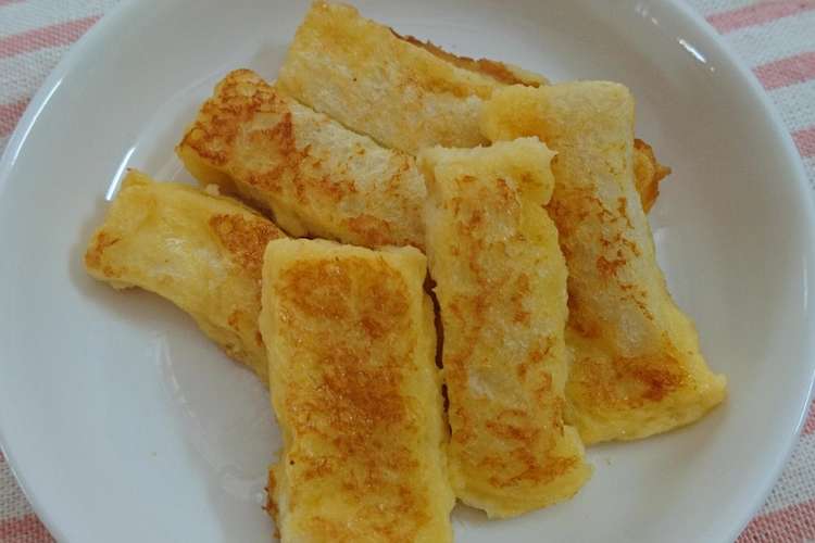 9 11か月頃 フレンチトースト レシピ 作り方 By 北上市 クックパッド 簡単おいしいみんなのレシピが356万品