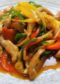 中華料理　青椒肉絲（チンジャオロース）