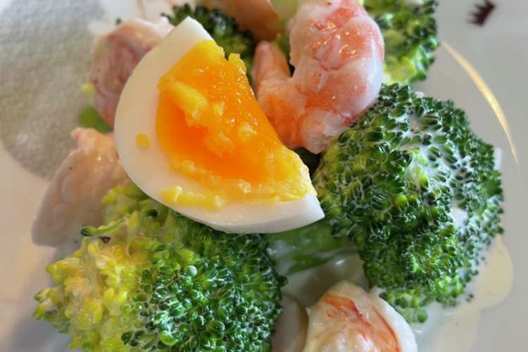 デパ地下風エビとブロッコリーのサラダ レシピ 作り方 By ケロケロ1号めぐみん クックパッド 簡単おいしいみんなのレシピが366万品