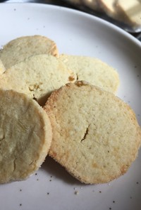 米粉とサツマイモのクッキー