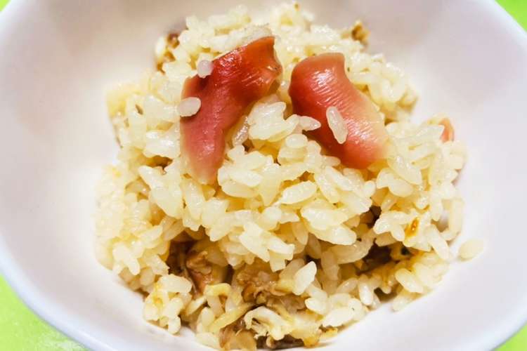 私流 ホッキ貝の炊き込みご飯 レシピ 作り方 By Yamabuki1 クックパッド 簡単おいしいみんなのレシピが360万品