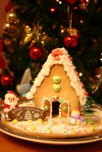 ♪クリスマスお菓子の家♪