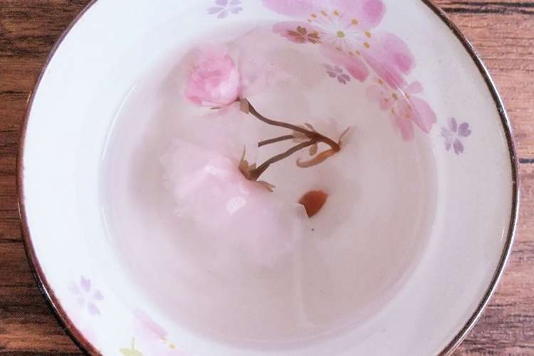 桜茶の入れ方 レシピ 作り方 By Mii Sama クックパッド 簡単おいしいみんなのレシピが357万品