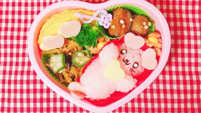 トロピカルージュキャラ弁デコ弁 くるるん レシピ 作り方 By もこにゃん クックパッド 簡単おいしいみんなのレシピが359万品