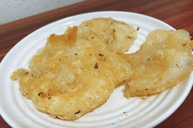 揚げ物の残った油で 揚げもち レシピ 作り方 By 料理初心者 ぷー クックパッド 簡単おいしいみんなのレシピが360万品