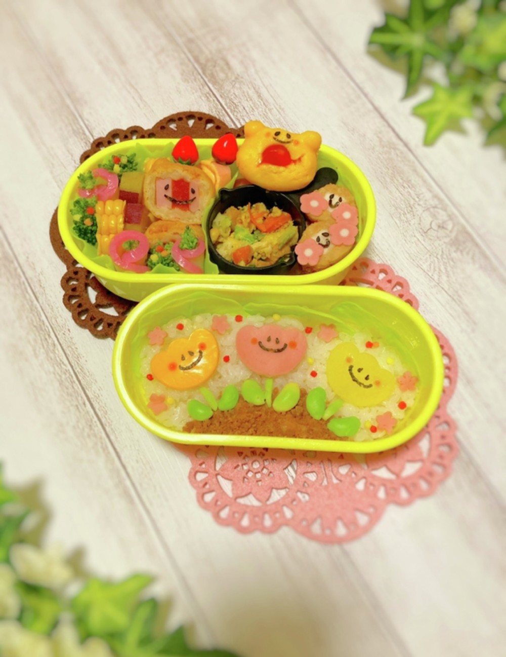 可愛いチューリップ 幼稚園のキャラ弁当 レシピ 作り方 By Shimamura クックパッド 簡単おいしいみんなのレシピが356万品