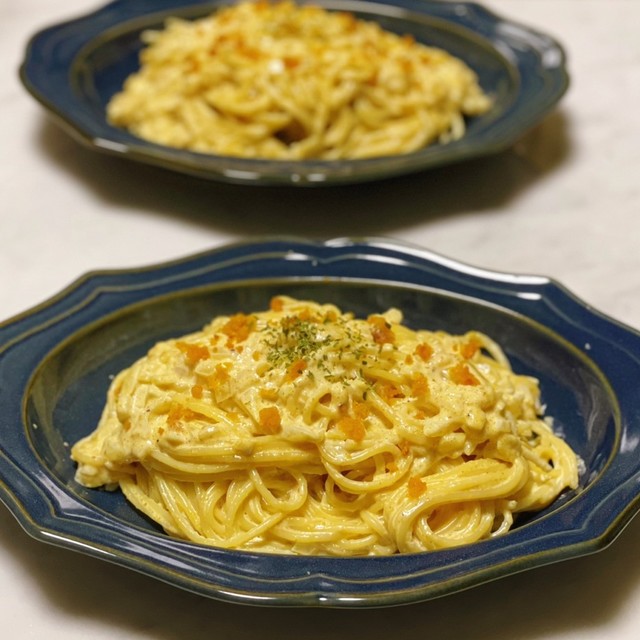 からすみのクリームパスタ レシピ 作り方 By Petolo227 クックパッド 簡単おいしいみんなのレシピが360万品