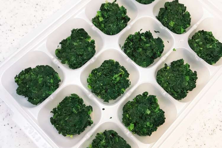 ほうれん草 離乳食 中期 レシピ 作り方 By しぃcooking クックパッド 簡単おいしいみんなのレシピが366万品