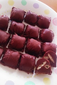 簡単 手作りチョコ菓子(柿の種チョコ)