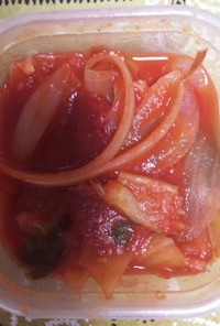 無水トマトスープ　塩麹で減塩　作り置き