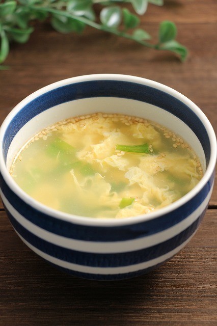 簡単！ニラ玉スープの画像