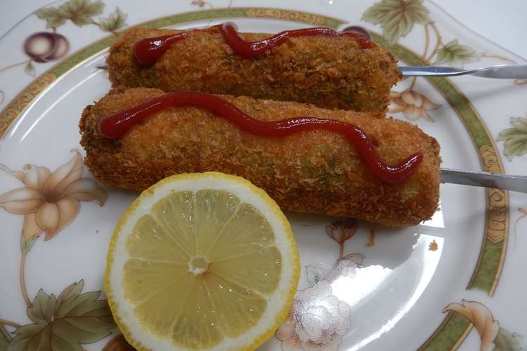 ポテトコロッケ風チーズハットグ レシピ 作り方 By せいこ まみ クックパッド 簡単おいしいみんなのレシピが350万品