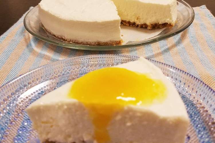 混ぜて冷やすだけ レアチーズケーキ レシピ 作り方 By しーきょんママ クックパッド 簡単おいしいみんなのレシピが350万品