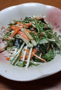 春野菜の味噌マヨサラダ