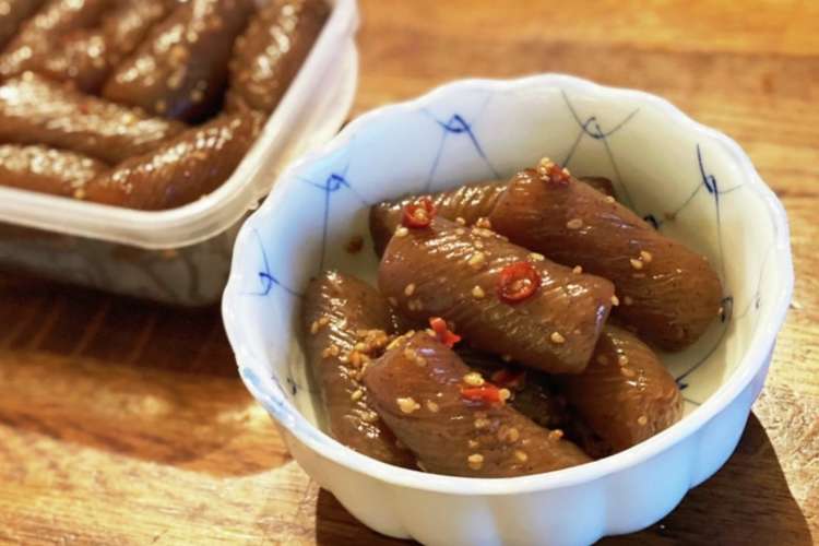 ピリ辛こんにゃく 美味しい簡単常備菜 レシピ 作り方 By Taesun クックパッド 簡単おいしいみんなのレシピが378万品