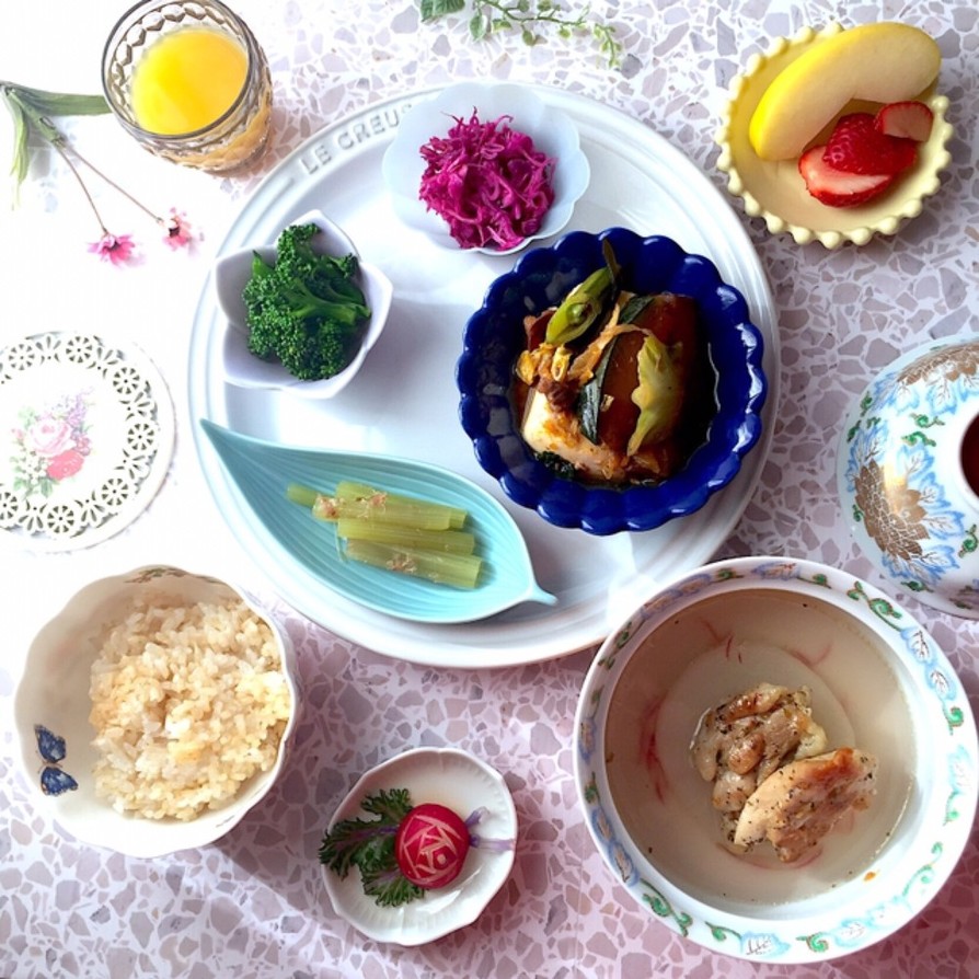 弥生15 食卓 Meal prep の画像