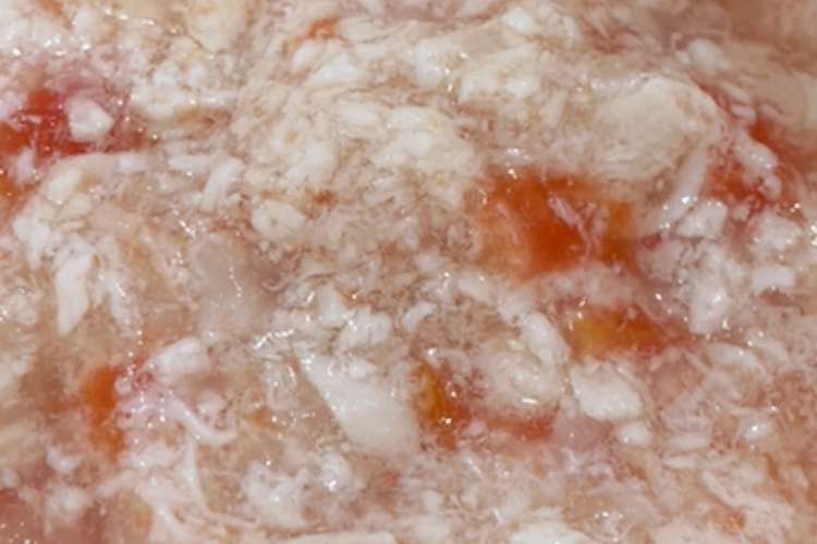 離乳食中期 鶏ささみと玉ねぎのトマト混ぜ レシピ 作り方 By Sunmama クックパッド 簡単おいしいみんなのレシピが360万品