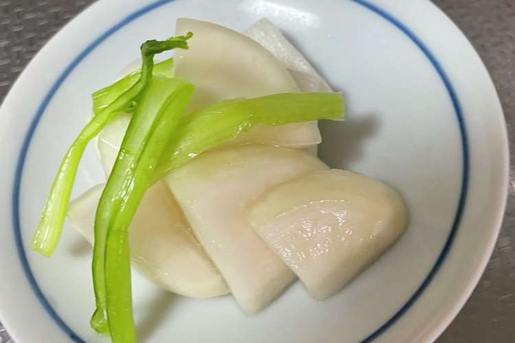 昆布茶入りカブの浅漬け レシピ 作り方 By ケロケロ1号めぐみん クックパッド 簡単おいしいみんなのレシピが359万品