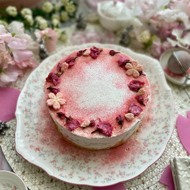 みんなが作ってる 桜ケーキのレシピ クックパッド 簡単おいしいみんなのレシピが353万品