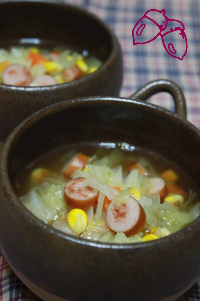◆野菜たっぷりキャベツ no スープ◆の画像