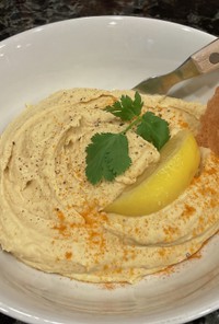 塩レモンで作るハムス（Hummus）