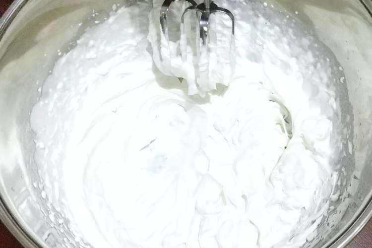 生クリーム Vs ホイップクリーム レシピ 作り方 By Mii Sama クックパッド 簡単おいしいみんなのレシピが360万品